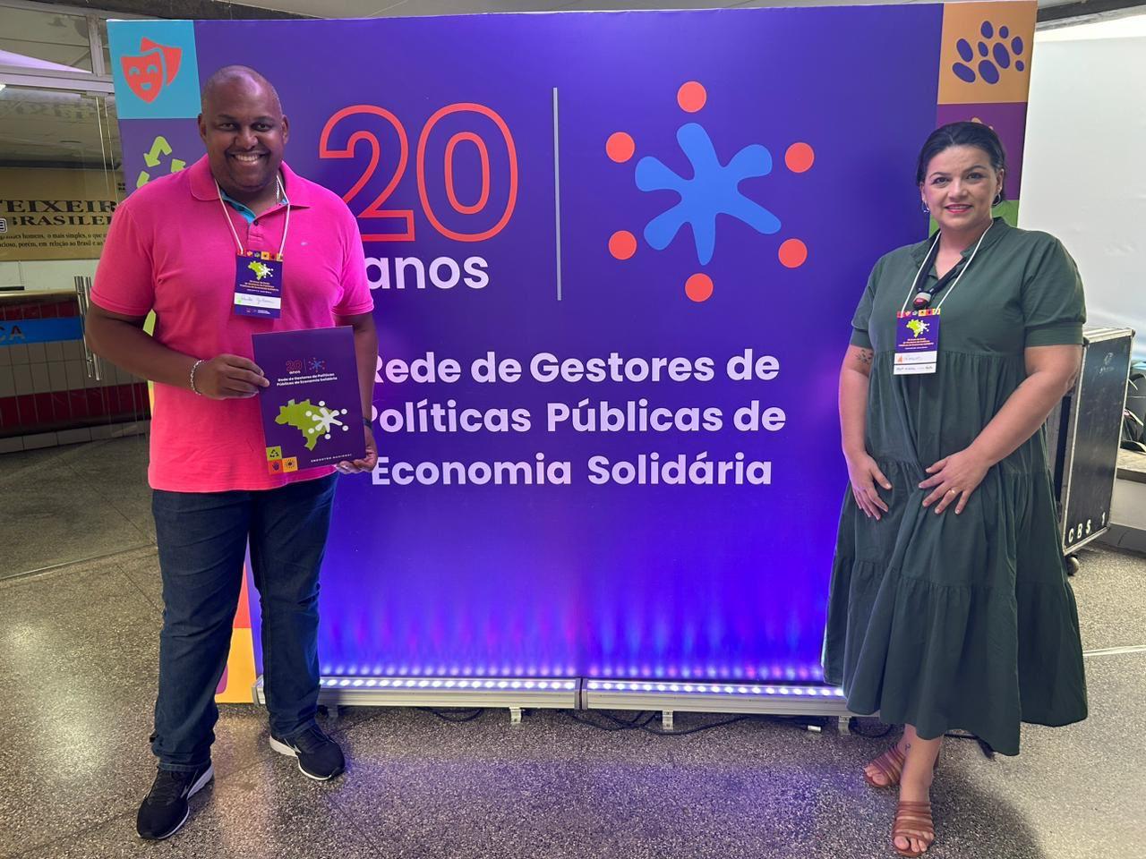 Em encontro nacional, Setemp destaca fortalecimento e ampliação da economia solidária no estado
