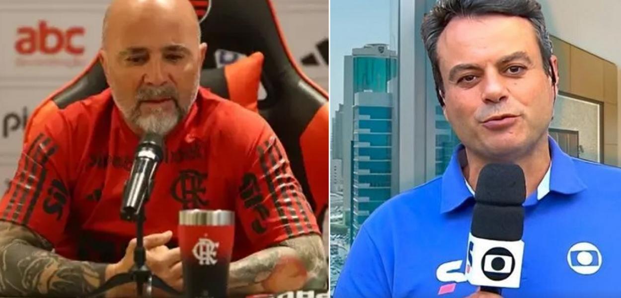 2023091810098_32e85485-d49d-4866-b3ed-8875a38dc996 Eric Faria chama Sampaoli de 'imbecil' em áudio vazado de transmissão da Globo