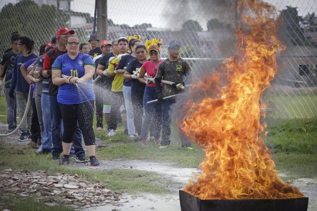 Sedurb realiza curso de Brigada de Incêndio para moradores do Prosamin+  