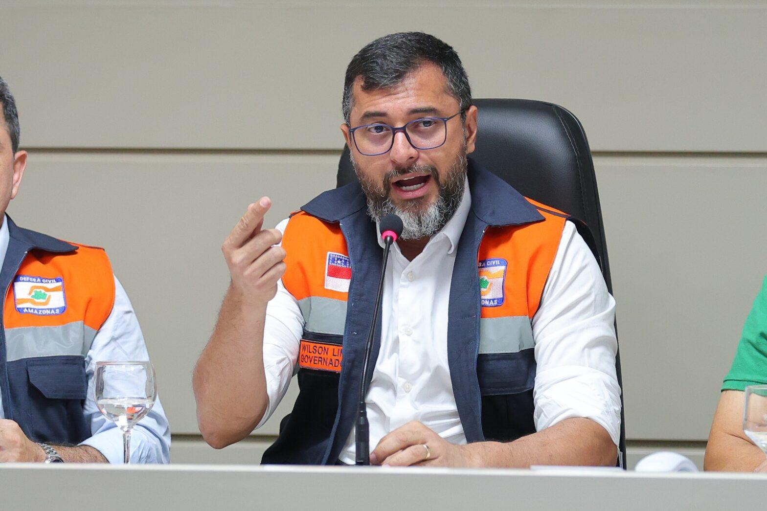 Governador anuncia novas medidas para enfrentamento da estiagem e decreta situação de emergência no Amazonas