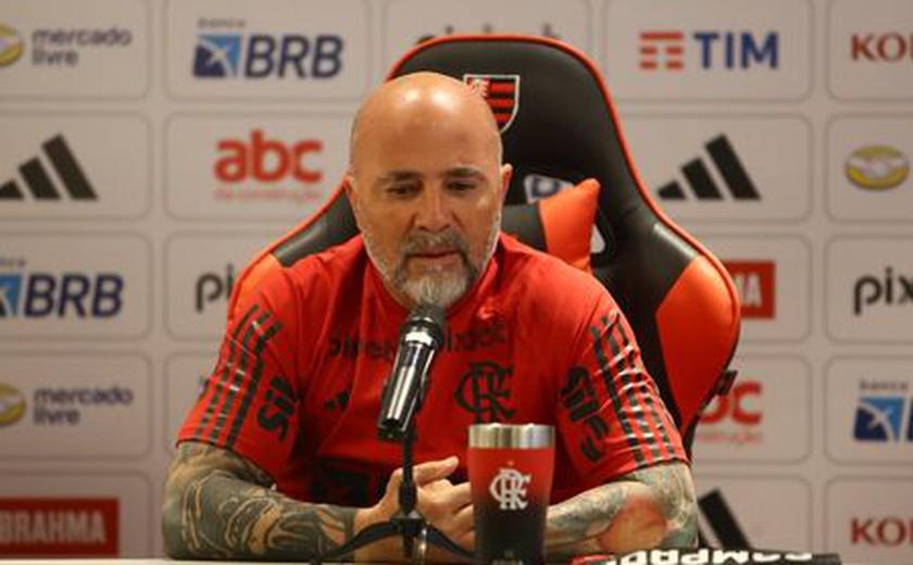 Após 'sangue na boca' em preleção, Sampaoli mira resgatar Fla para final da Copa do Brasil