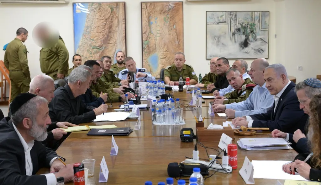 Reuniao-do-gabinete-de-guerra-de-Israel-2
